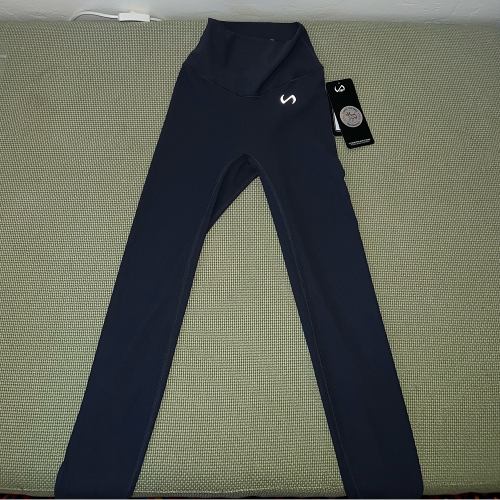 TLF Tempo Ribbed High Waisted Workout Leggings 2.0